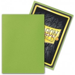 Dragon Shield Standard Card Sleeves Matte Lime (100) Standard Size Card Sleeves